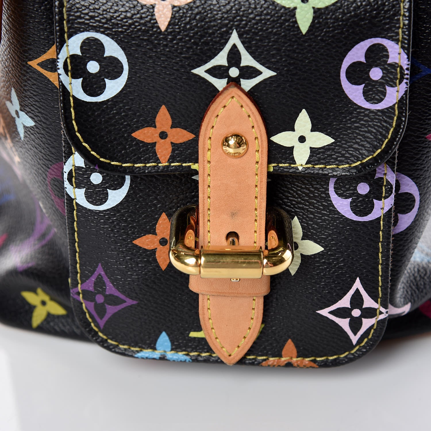 Louis Vuitton Monogram Multicolor Petit Noe Black 13 of 13
