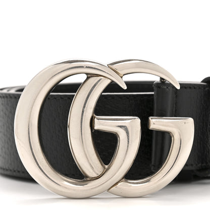 Gucci Textured Calfskin Double G Belt 90 36 Black 7 of 7