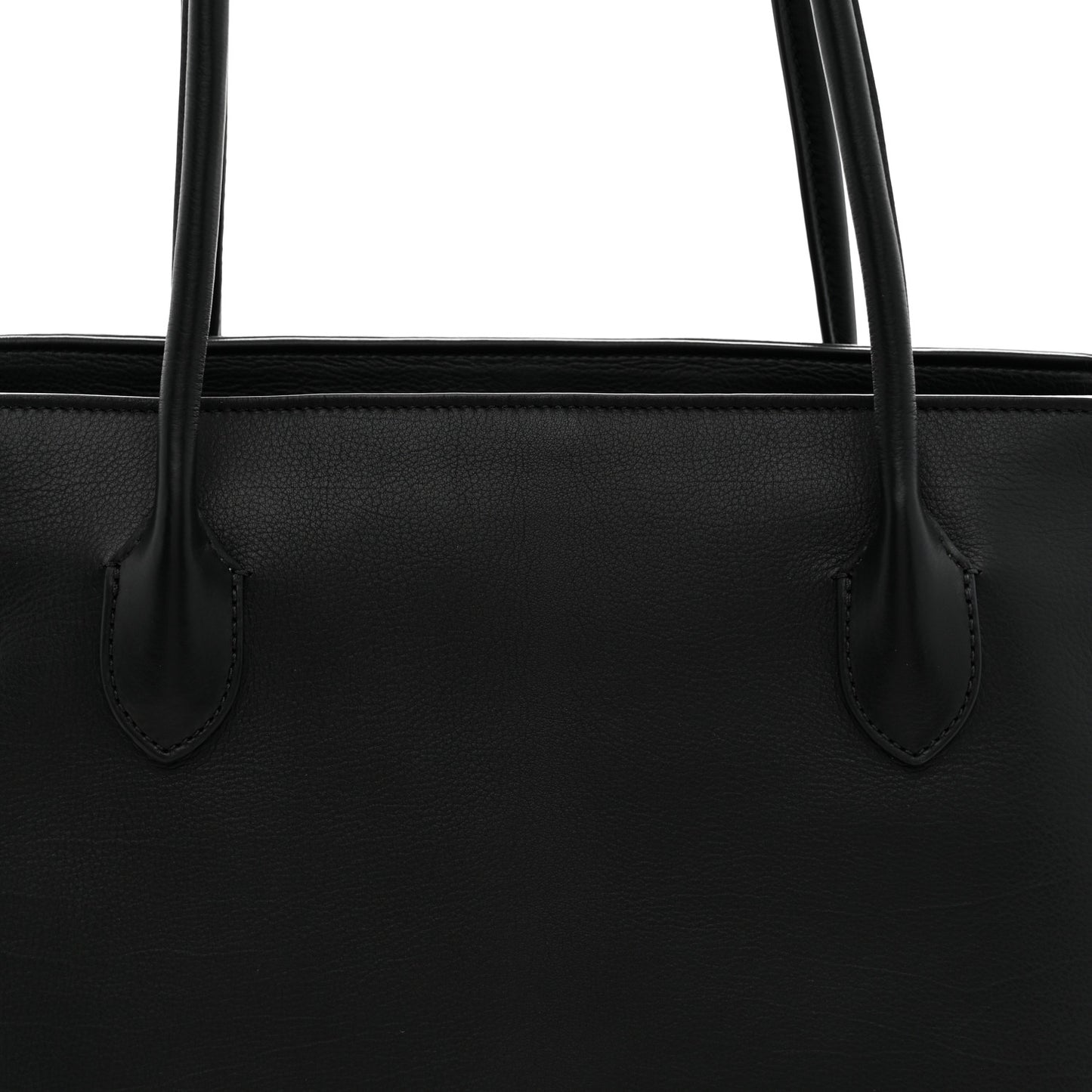 Grained Calfskin Terrasse Bag Black