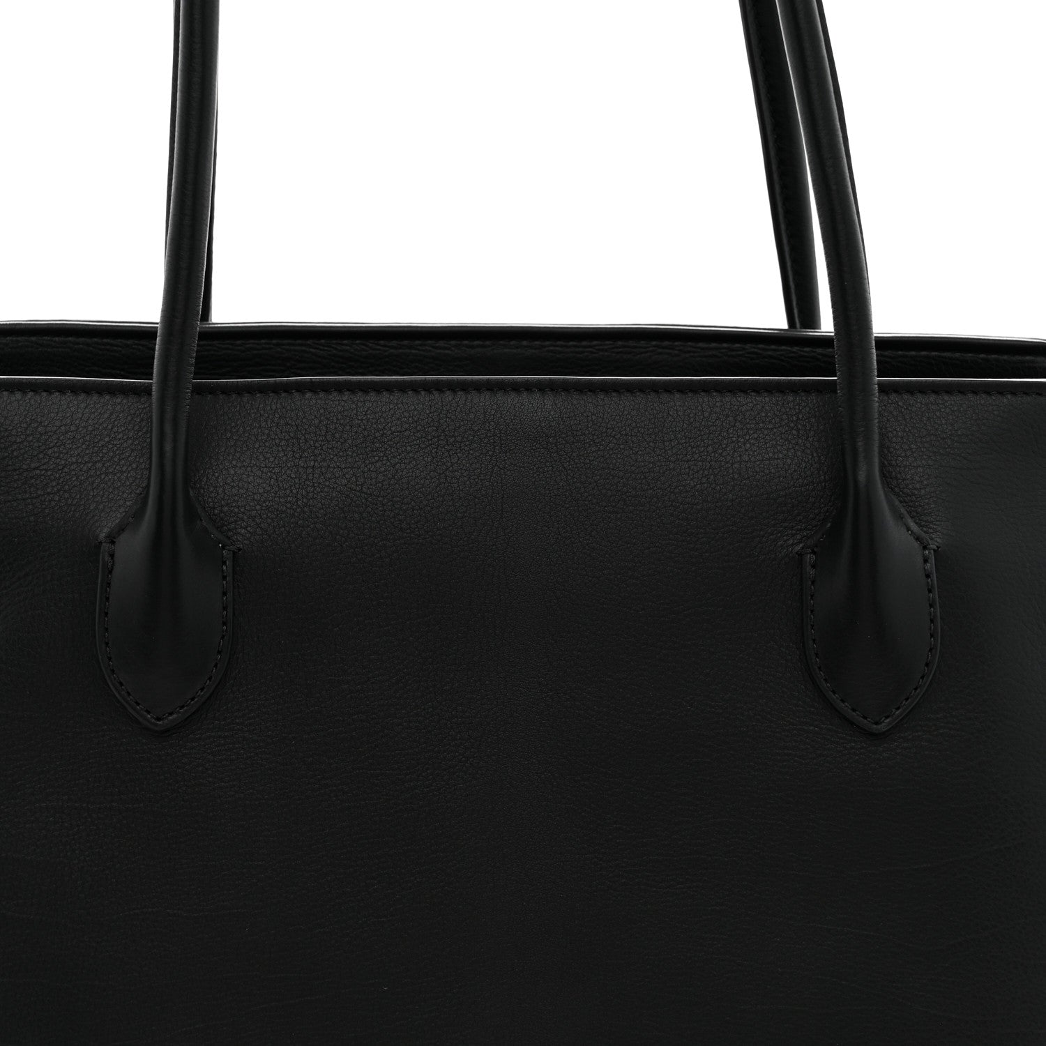 The Row Grained Calfskin Terrasse Bag Black 7 of 9