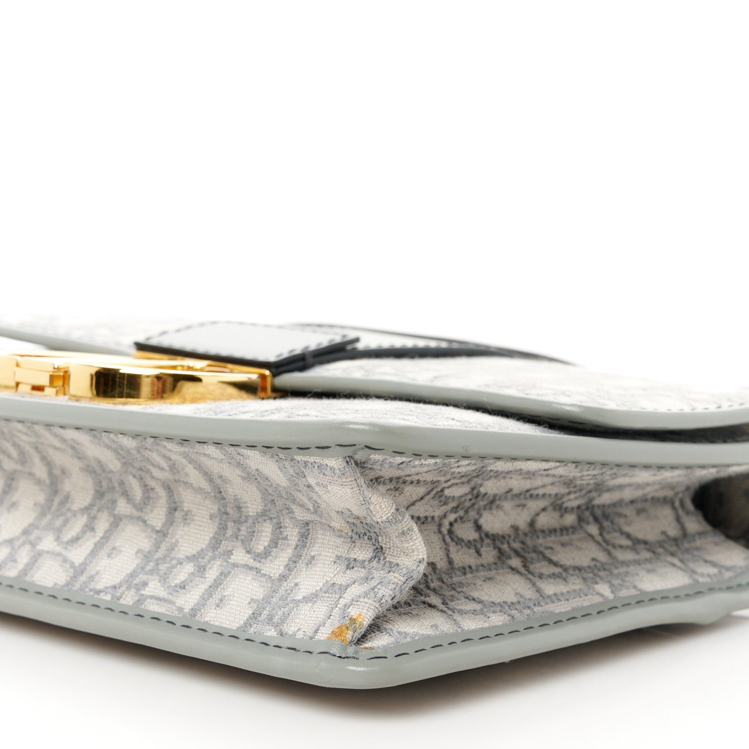 Christian Dior Oblique 30 Montaigne Flap Bag Grey 10 of 10