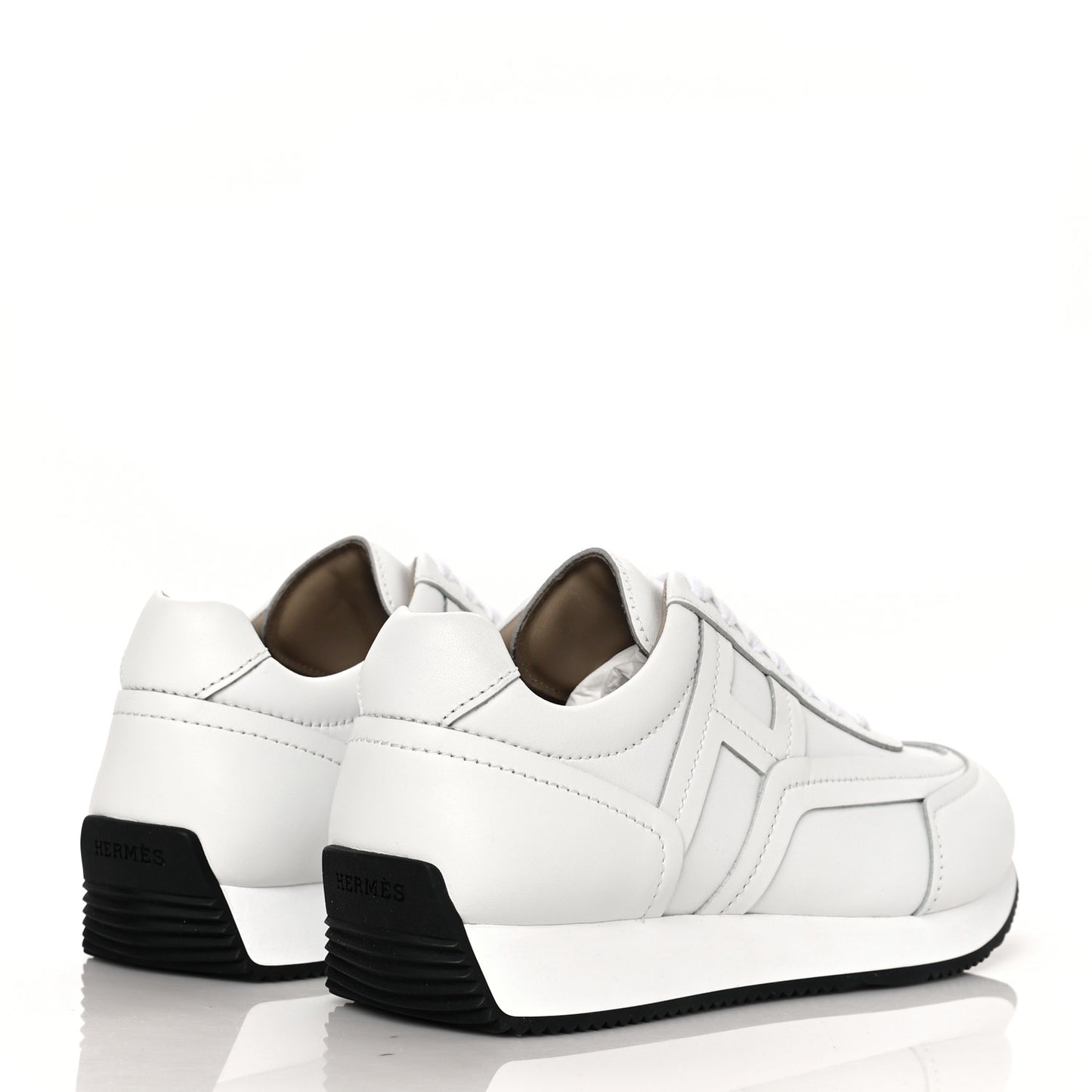 Calfskin Womens Chris Sneakers 38 White