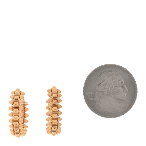 18K Pink Gold Small Clash de Cartier Earrings