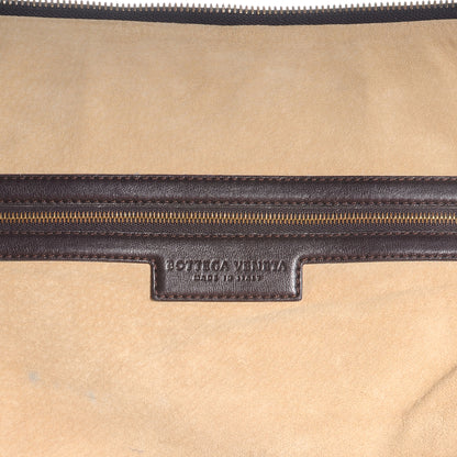 Bottega Veneta Nappa Intrecciato Woven Leather Satchel Ebano 6 of 8