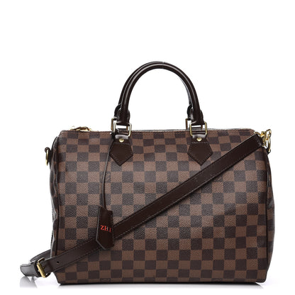 Louis Vuitton Damier Ebene Speedy Bandouliere 30 1 of 14