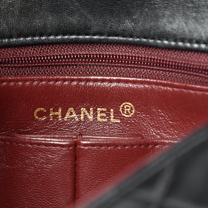 Chanel Lambskin Quilted Mini Square Flap Black 5 of 19