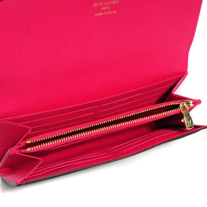 Louis Vuitton Monogram 2015 Christmas Animation Sarah Wallet Hibiscus 6 of 8