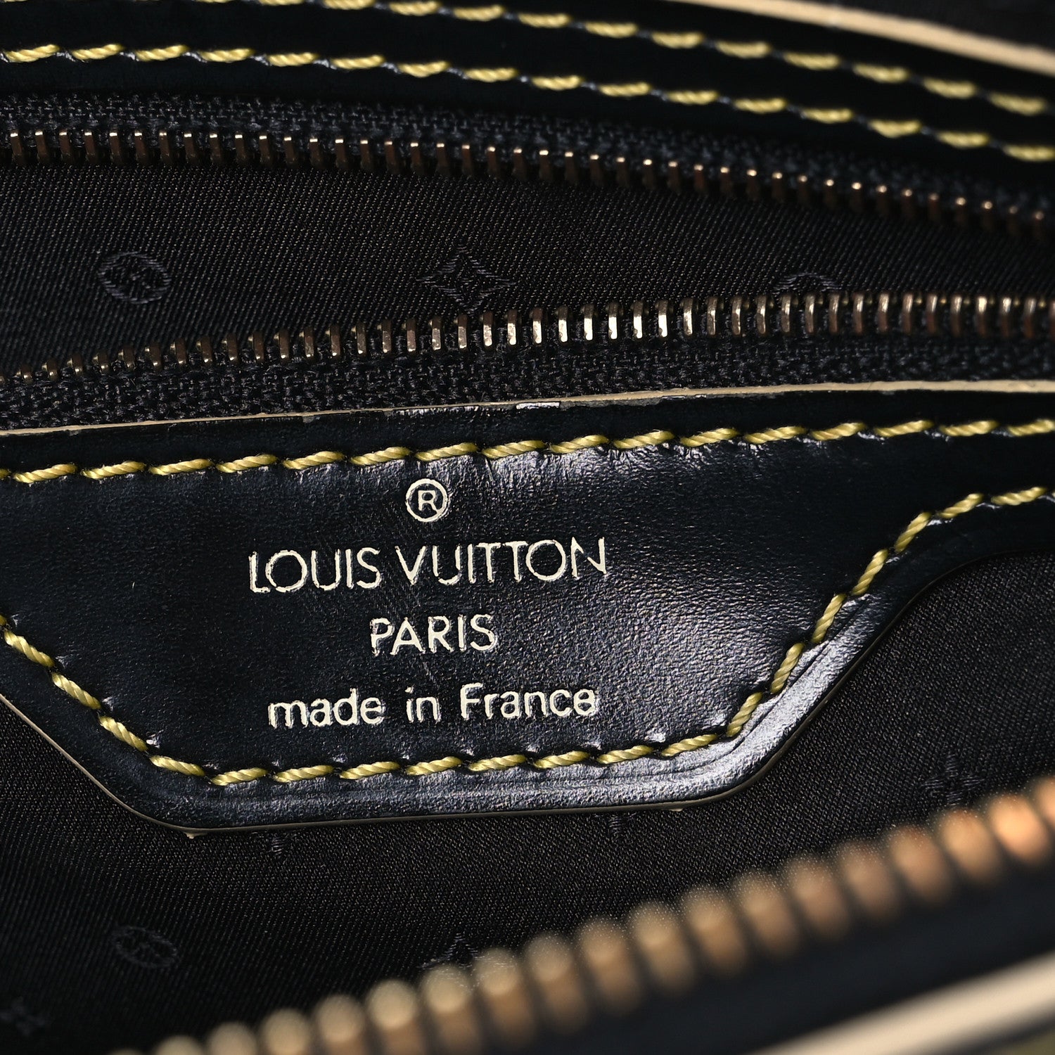 Louis Vuitton Suhali Lockit Clutch Black 6 of 14