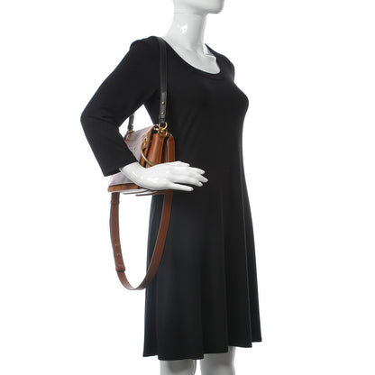 Chloe Calfskin Suede Small Roy Bag Caramel 3 of 10