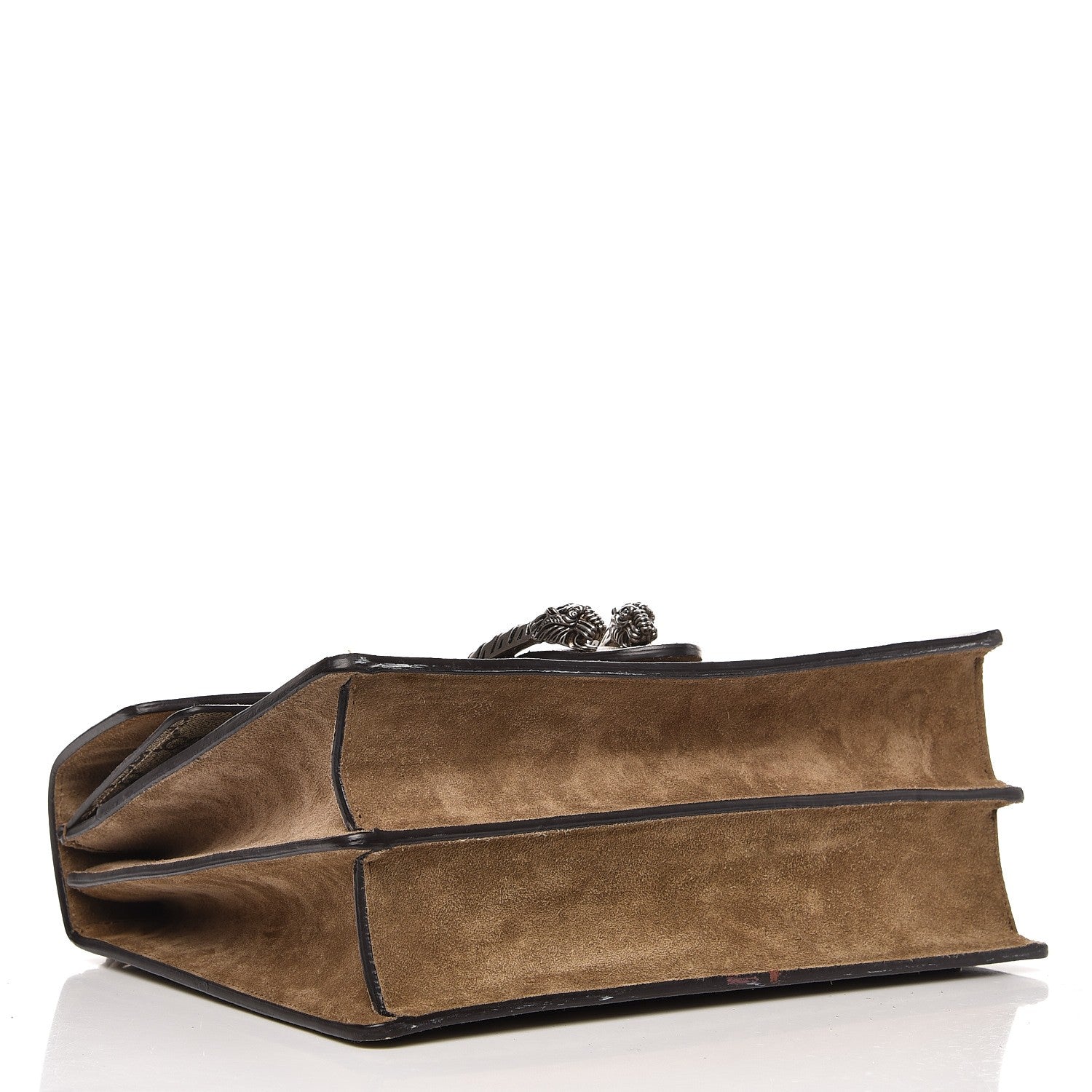 Gucci GG Supreme Monogram Medium Dionysus Shoulder Bag Taupe 4 of 11