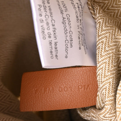 Hermes Toile Swift Maline Bag Gold Craie 7 of 10