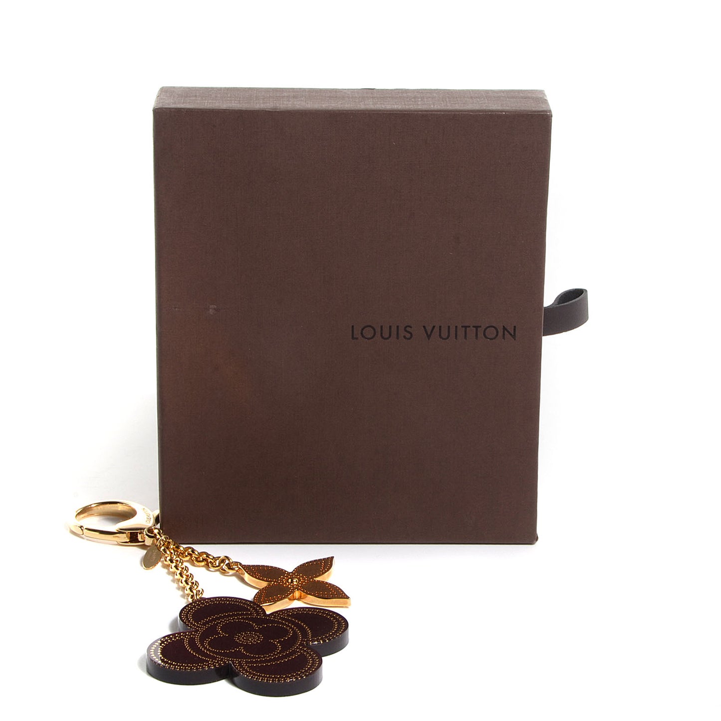 Stipply Flower Bag Charm Rouge Fauviste