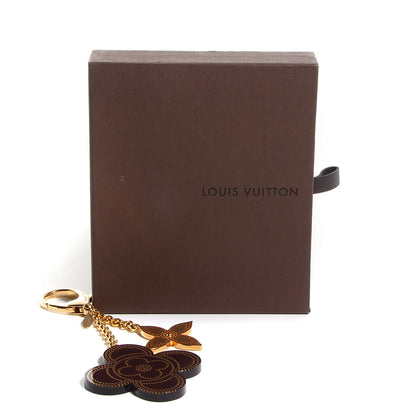 Louis Vuitton Stipply Flower Bag Charm Rouge Fauviste 6 of 6