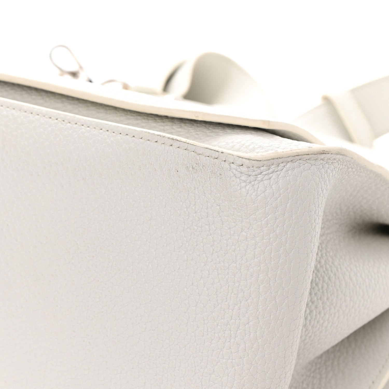 Hermes Taurillon Clemence Jypsiere 31 White 10 of 24