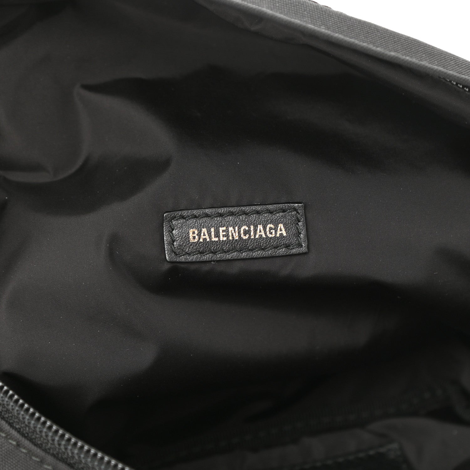 Balenciaga Nylon Wheel Logo Belt Bag Black 5 of 7