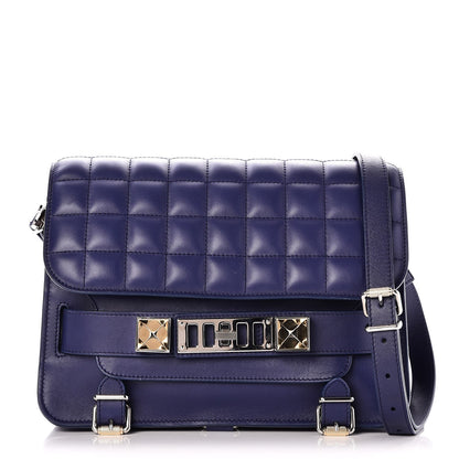 Proenza Schouler Lambskin Quilted PS11 Classic Shoulder Bag Purple 1 of 7