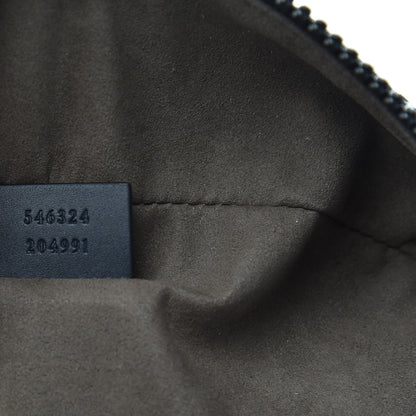 Gucci GG Supreme Monogram Blooms Medium Day Backpack Beige Blue Navy 7 of 9