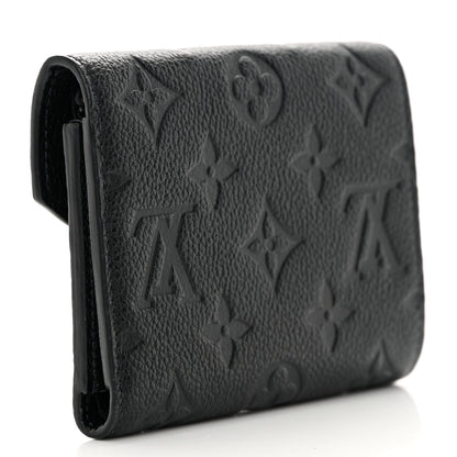 Louis Vuitton Empreinte Victorine Wallet Black 3 of 6