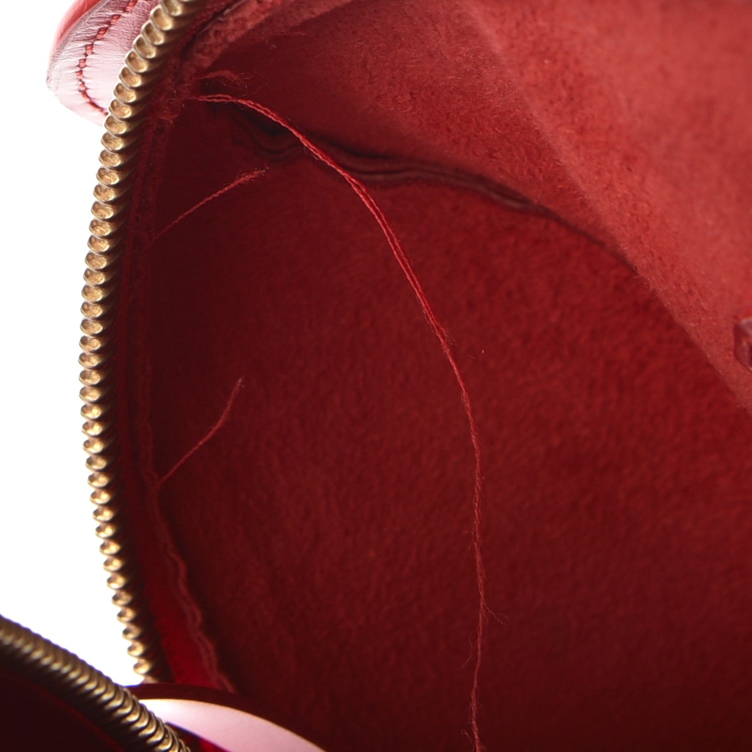 Louis Vuitton Epi Soufflot Castillan Red 14 of 18