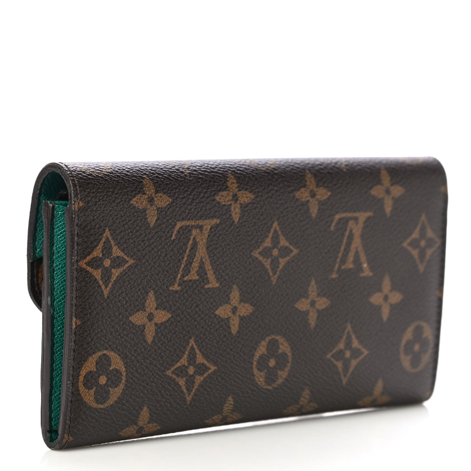Louis Vuitton Monogram Emilie Wallet Vert 3 of 13