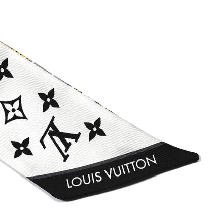Louis Vuitton Silk Monogram Let's Go BB Bandeau Black 3 of 4