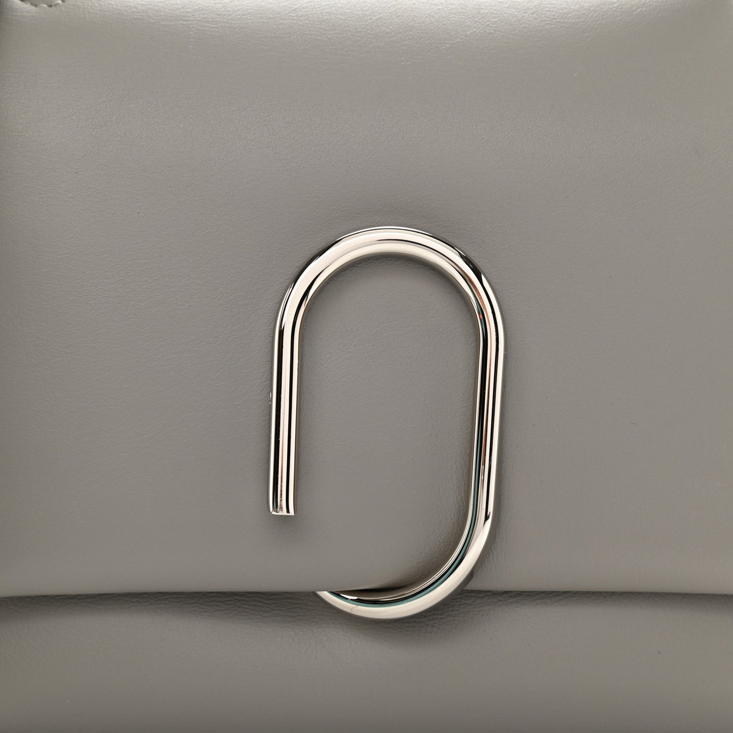 Smooth Calfskin Mini Alix Top Handle Satchel Cement