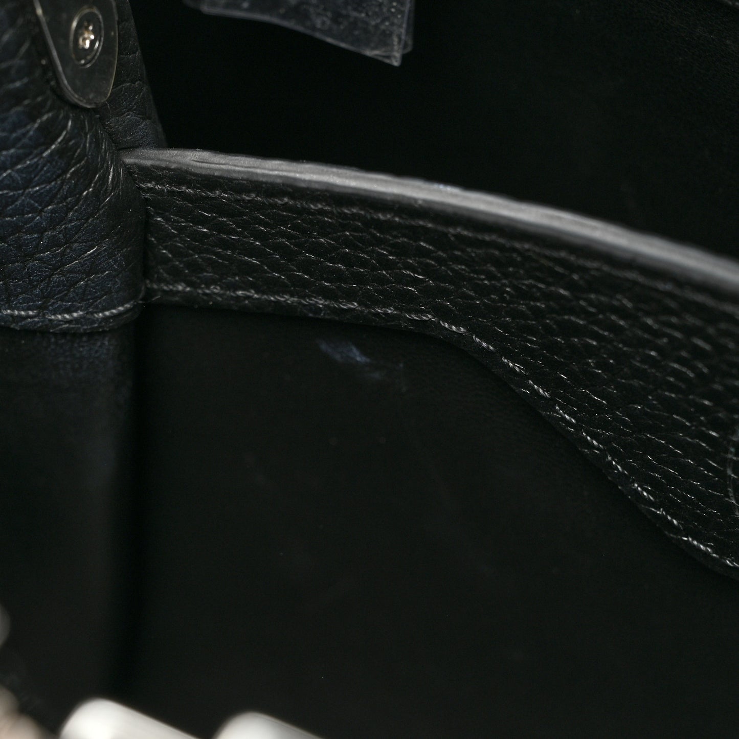 LV x YK Taurillon Flower Capucines BB Black