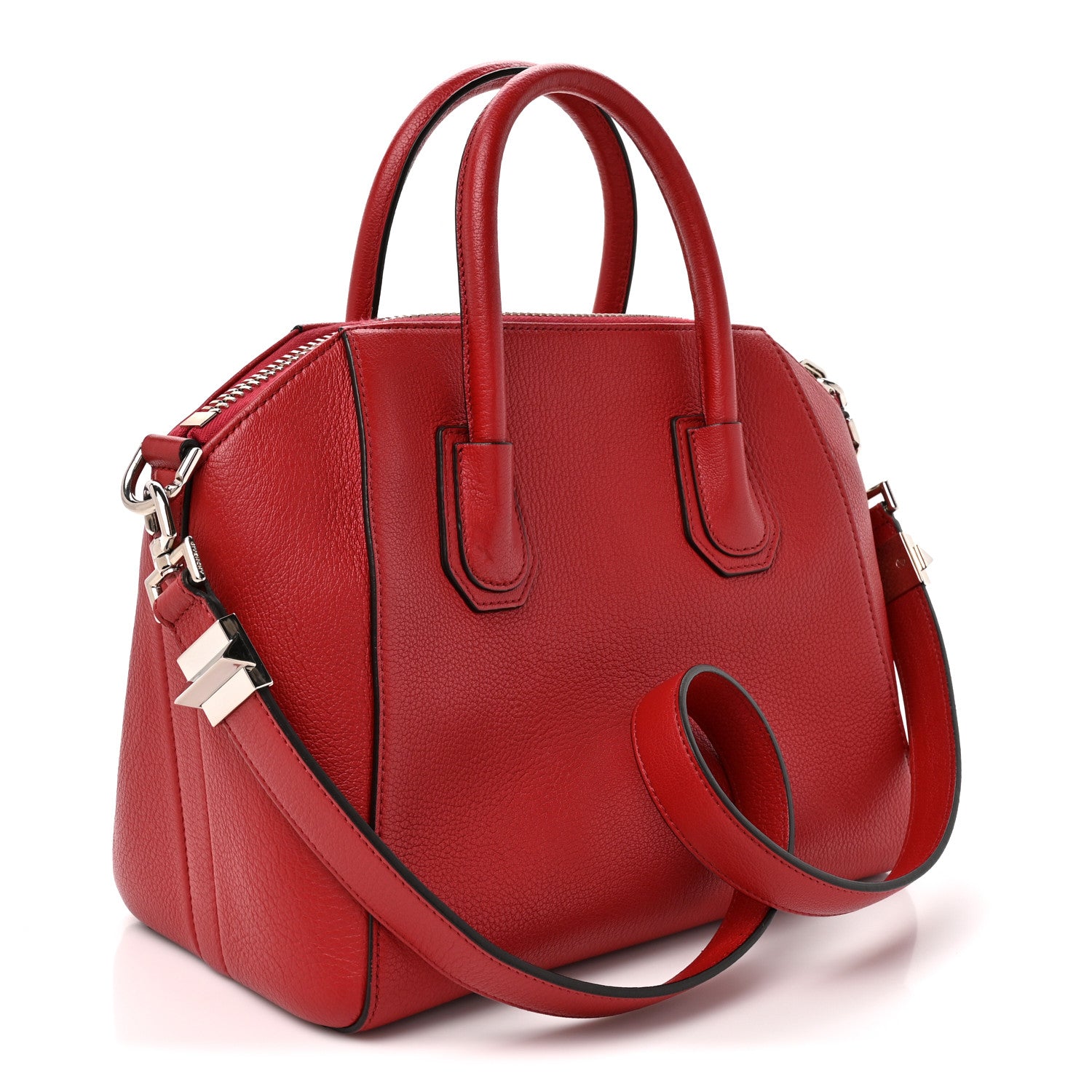 Givenchy Sugar Goatskin Small Antigona Vermillon 3 of 13