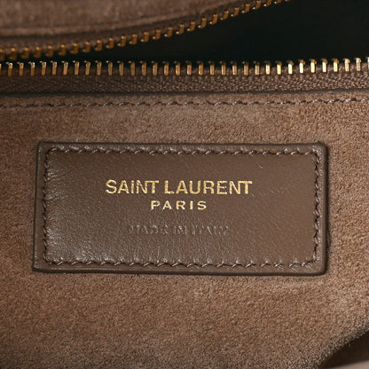 Saint Laurent Smooth Calfskin Le 5 A 7 Hobo Taupe 6 of 8