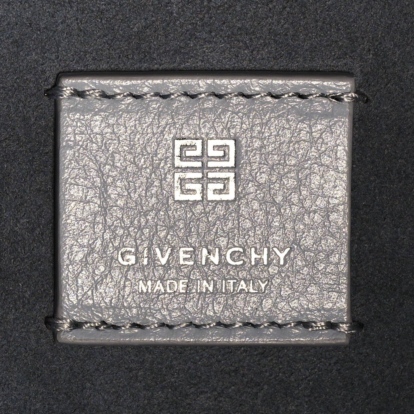 Calfskin Small Voyou Small North South Tote Light Grey