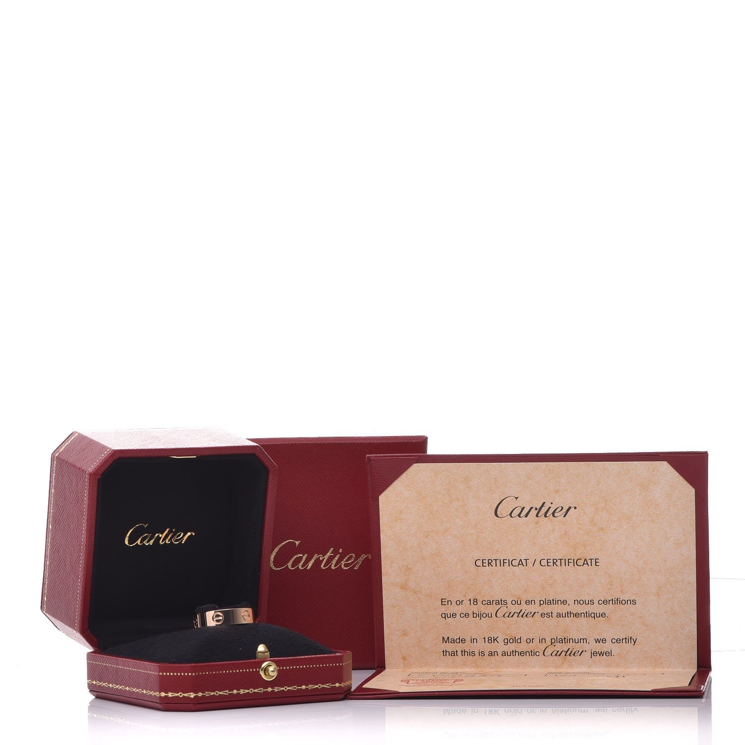 Cartier 18K Pink Gold 5.5mm LOVE Ring 58 8.25 6 of 6