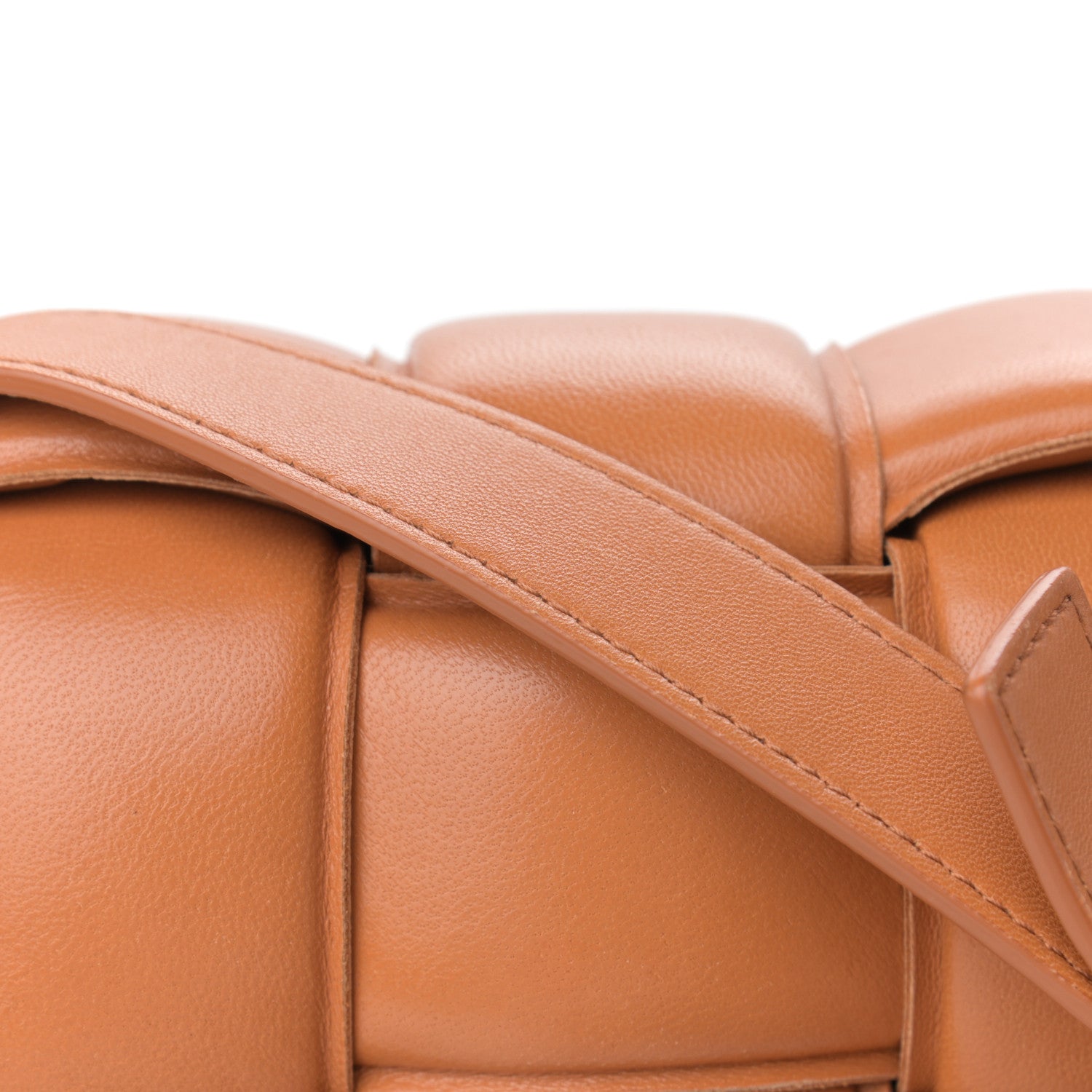 Bottega Veneta Nappa Maxi Intreccio Padded Cassette Crossbody Bag Clay 12 of 16