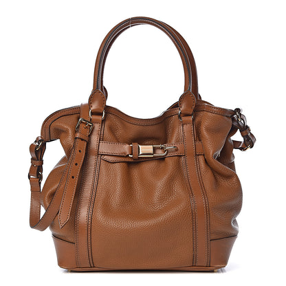 Burberry Grainy Calfskin Medium Golderton Tote Brown 1 of 17