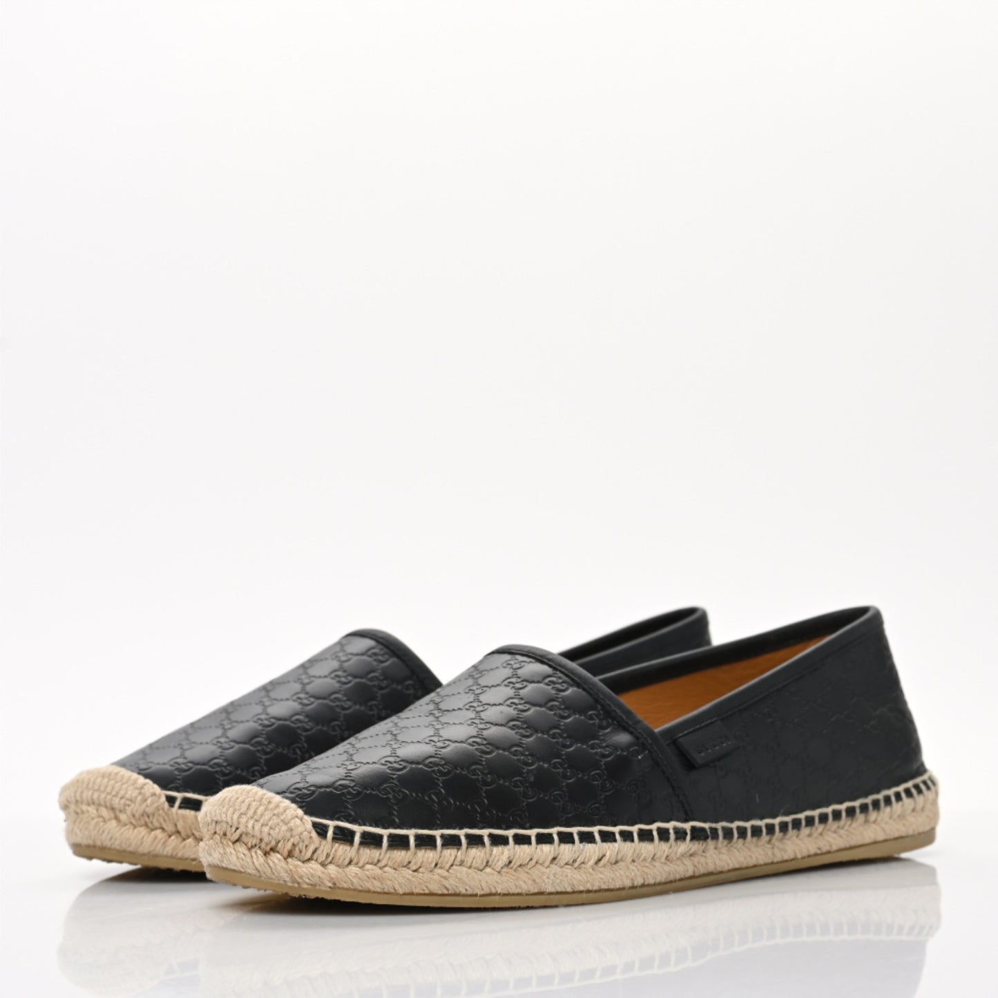 Microguccissima Signature Espadrilles 38.5 Black