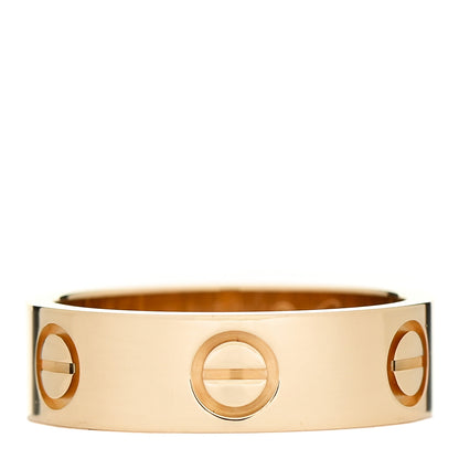 Cartier 18K Yellow Gold 5.5mm LOVE Ring 51 5.75 1 of 4
