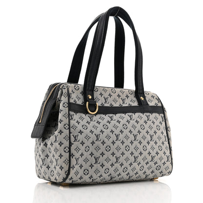 Louis Vuitton Mini Monogram Josephine PM Blue 3 of 12