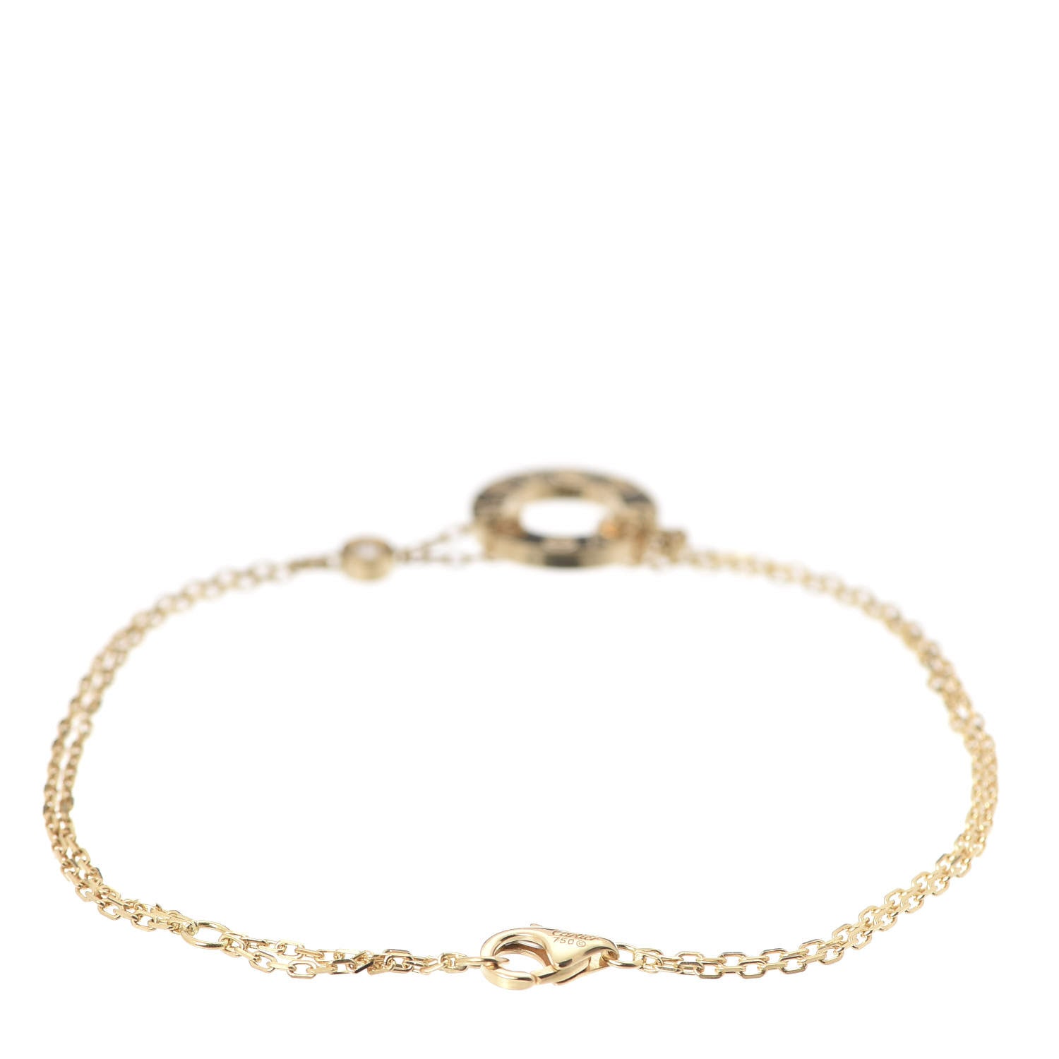 Cartier 18K Yellow Gold Diamond LOVE Bracelet 3 of 5