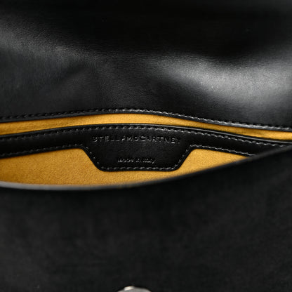 Stella McCartney Velvet Effect Falabella Shoulder Bag Black 6 of 10