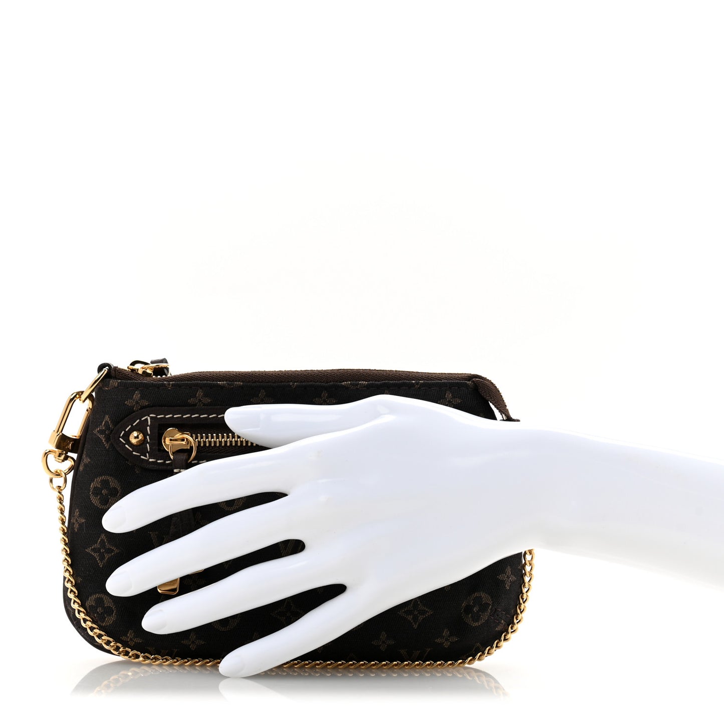 Monogram Idylle Mini Pochette Accessories Fusain