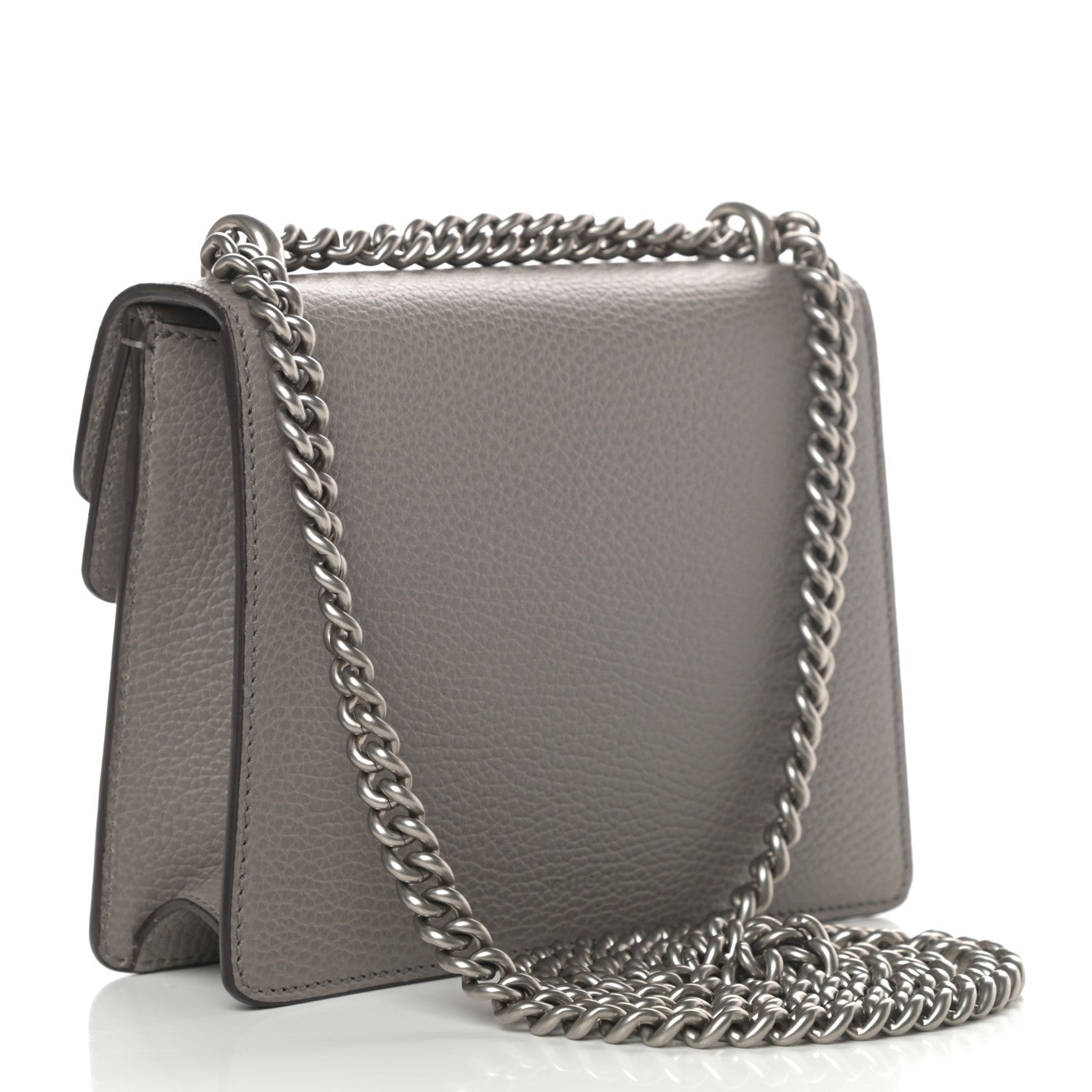 Gucci Calfskin Mini Dionysus Shoulder Bag Dusty Grey 3 of 11