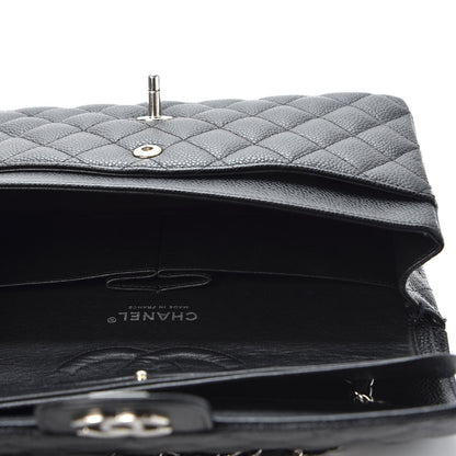 Chanel Caviar Quilted Medium Double Flap Black 4 of 9