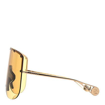 Gucci Star Studded Shield Sunglasses GG0541S Yellow 3 of 7
