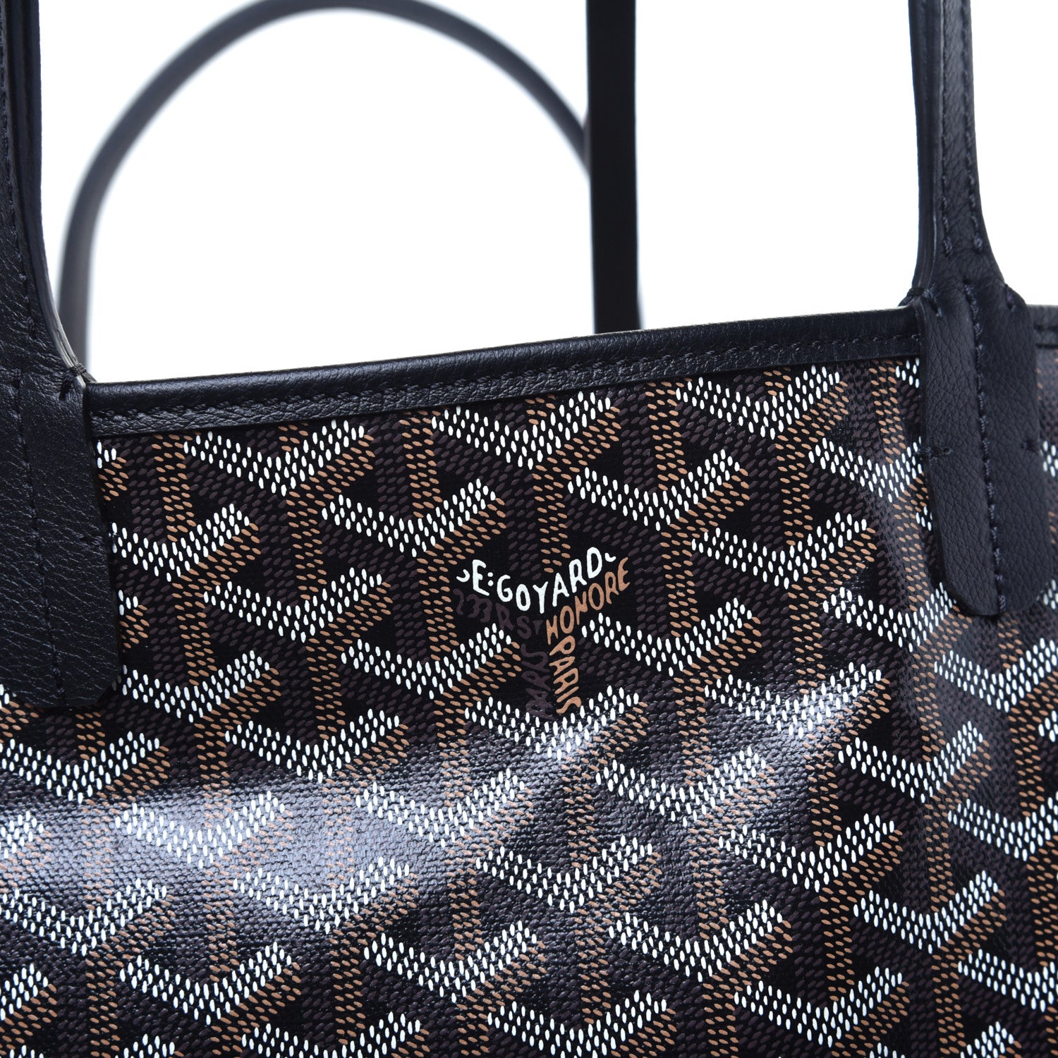 Goyard Goyardine Saint Louis PM Black 8 of 8