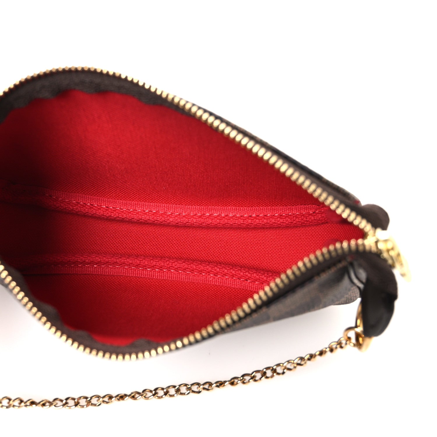 Louis Vuitton Damier Ebene Mini Pochette Accessories 5 of 8