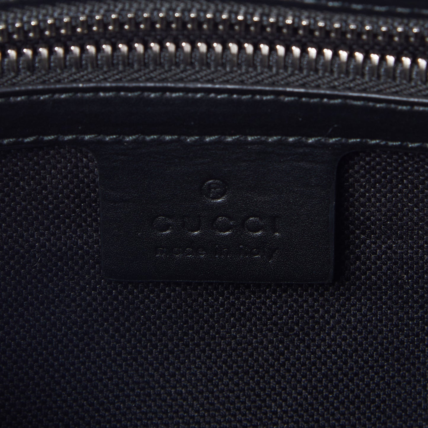 Soft GG Supreme Monogram Web Belt Bag Black Grey