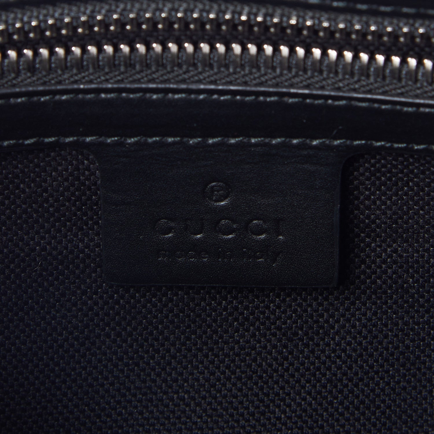 Gucci Soft GG Supreme Monogram Web Belt Bag Black Grey 8 of 9