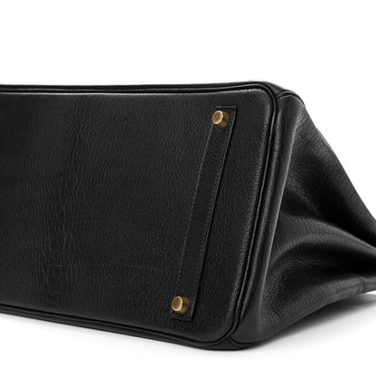 Hermes Chevre de Coromandel Birkin 35 Black 10 of 29