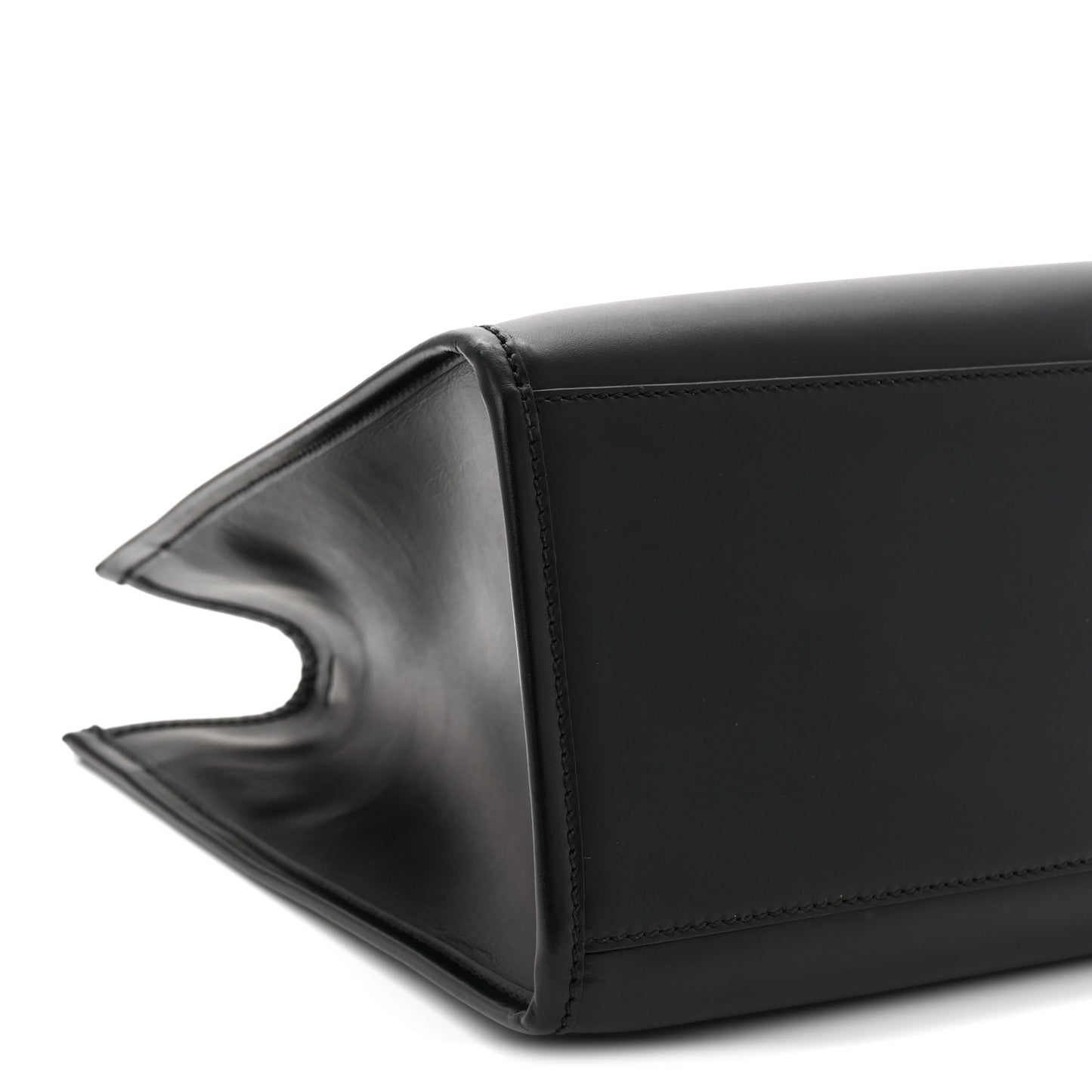 Vitello King Plexiglass Medium Fendi Sunshine Shopper Tote Black