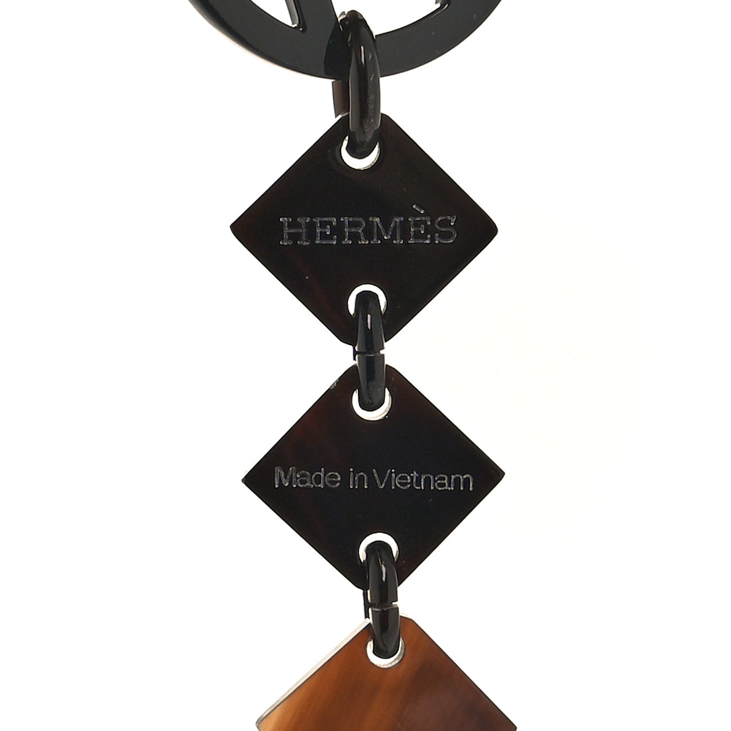 Buffalo Horn Lacquer Lena Necklace Multicolor