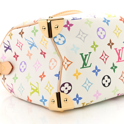 Louis Vuitton LV X TM Monogram Multicolor Speedy Bandouliere 25 White 8 of 10